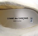 Ensemble, Comme des Garçons (Japanese, founded 1969), (a) polyester, nylon, cotton, silk, wool, triacetate, polyurethane, metal; (b, c) cotton, acetate, nylon; (d, e) cotton, acrylic, polyester, plastic (synthetic rubber), Japanese
